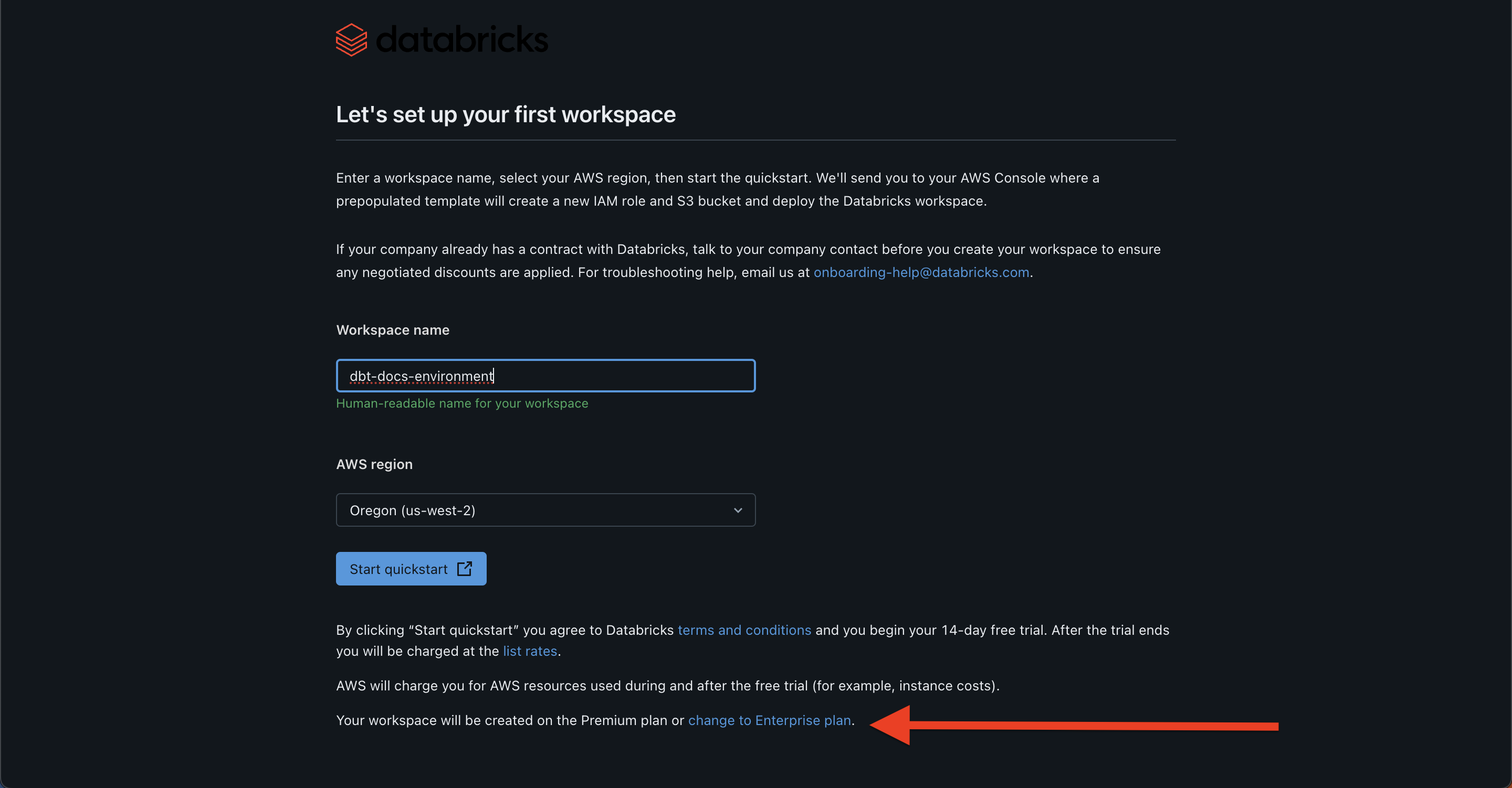 Choose Databricks Plan Choose Databricks Plan